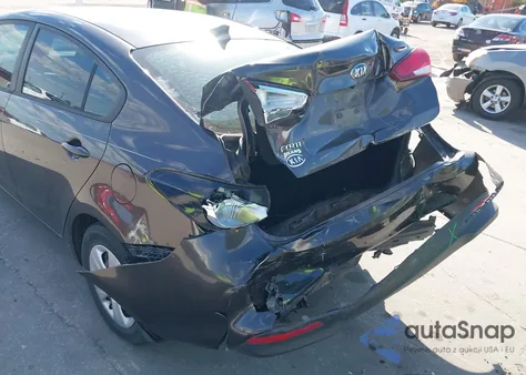 2017 Kia Forte Lx from USA, damaged, VIN 3KPFL4A77HE121437